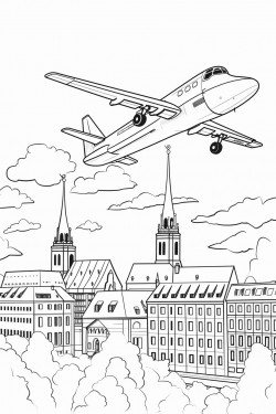 german planes drop leaflets on hamburg