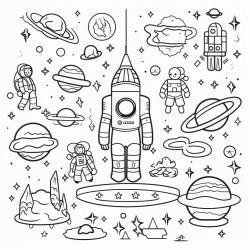 space exploration and underwater adventure