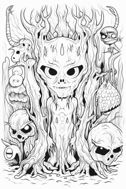 alien bestiary magical forest