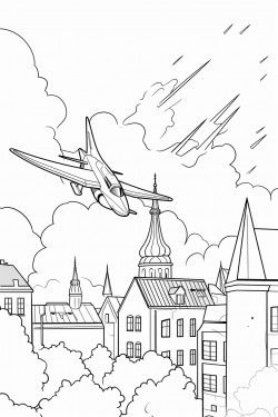 german fighter plane crashes over hamburg