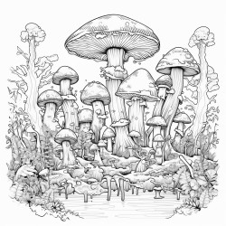 mushroom forest