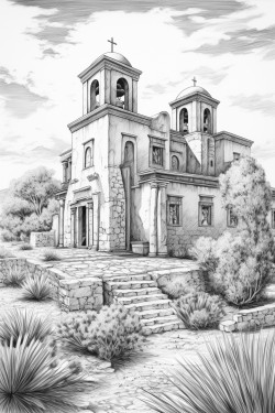 iglesia de un pueblo mgico