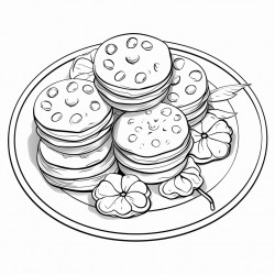 sugarcoated cookies with a hint of cinnamon