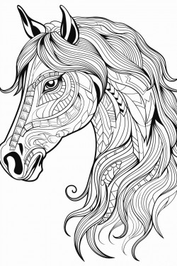 horse portrait