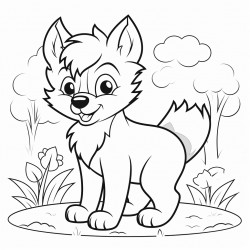 cute wolf