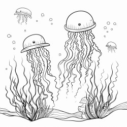 jellyfish jungle it has some sea fishs