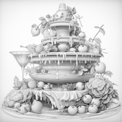sherbet fountain