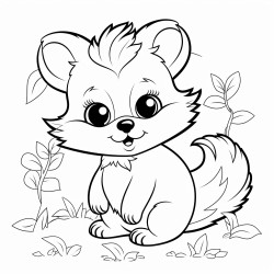 animal for coloring pages to color in a4