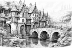 filligree fairy tale scotish village