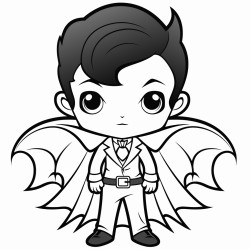 a cute boy vampire
