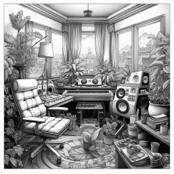 record label music studio