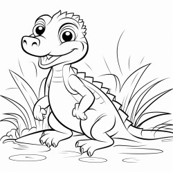 cocodrilo de pantano