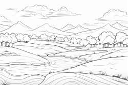 beautiful lanscape scenery