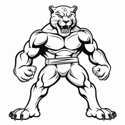 mean panther wrestler