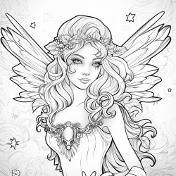 a christmas fairy