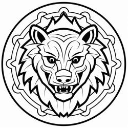 bearcat mascot mandala