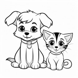 cat and dog