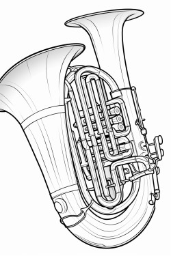 the musical instrument the tuba