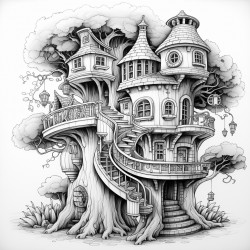 whimsical house