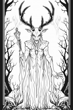 wendigo tarot card