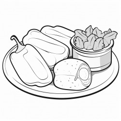 bell pepper slices with hummus snacks food in bold and easy
