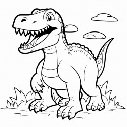 tyrannosaurus rex cartoon