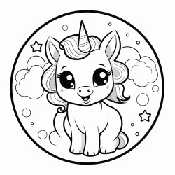 fun cute unicorn