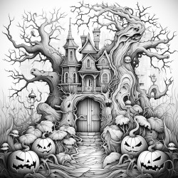 spooky halloween time