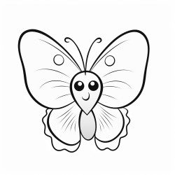 a cute adorable butterfly