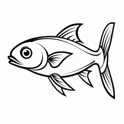a cute capelin fish