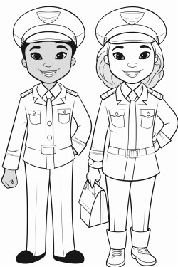 airport pilots and cabin crew