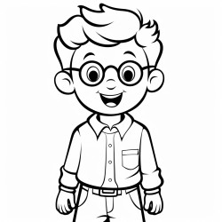 hombre calvo con lentes filosofo