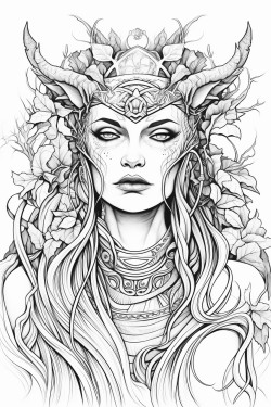 druid woman
