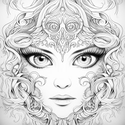 mysterious eyes fantasy
