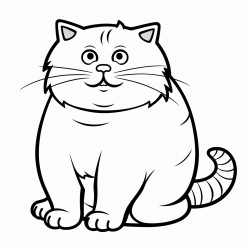 a big fat cat