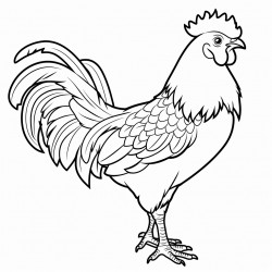 a chicken