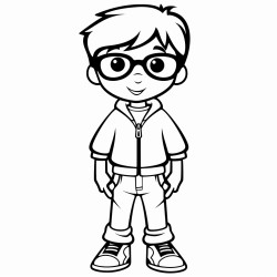 hombre calvo con lentes filosofo