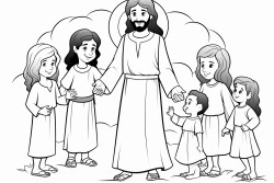 jesus with children and vocations