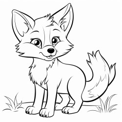 un renard qui lit