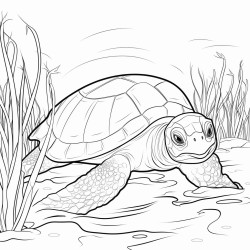 brisbane river turtle swimming