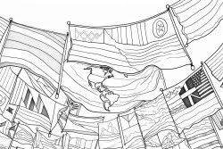country flags