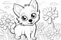 coloring page for kids