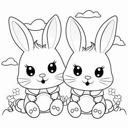 a happy bunnies