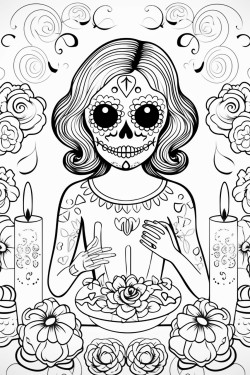ofrenda del dia de muertos