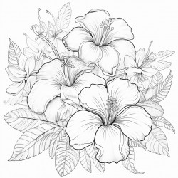 tropical flowers