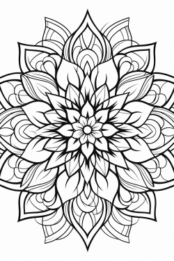 mandala or pattern designed to synchronize with breathing