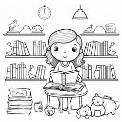 cozy library
