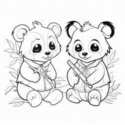 rabbit panda monkey
