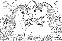 colorfull unicorns
