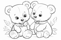 baby bears play
